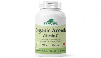 Organic Acerola Vitamin C 120 capsule vegetale