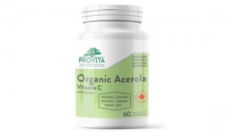 Organic Acerola Vitamin C 60 capsule vegetale