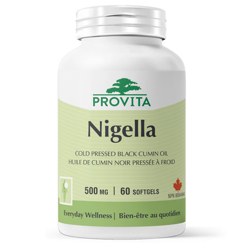 Nigella Sativa - Ulei de Chimen Negru, 500 mg 60 capsule