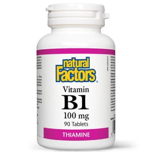 Vitamina B1 – TIAMINĂ – 100 mg 90 tablete