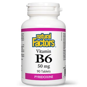 Vitamina B6 (Piridoxină) 50 mg 90 tablete
